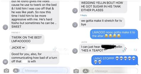 leaked texts jackie|Jackie Love Is Blind Text Messages — Here Are the。